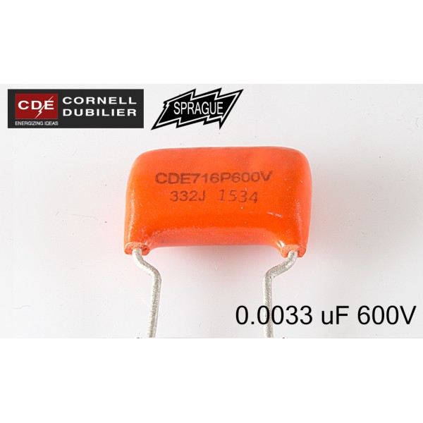 Orange Drop 716    0.0033uf 600V